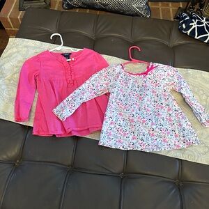 Sold! Pink and Floral Long Sleeve Tops